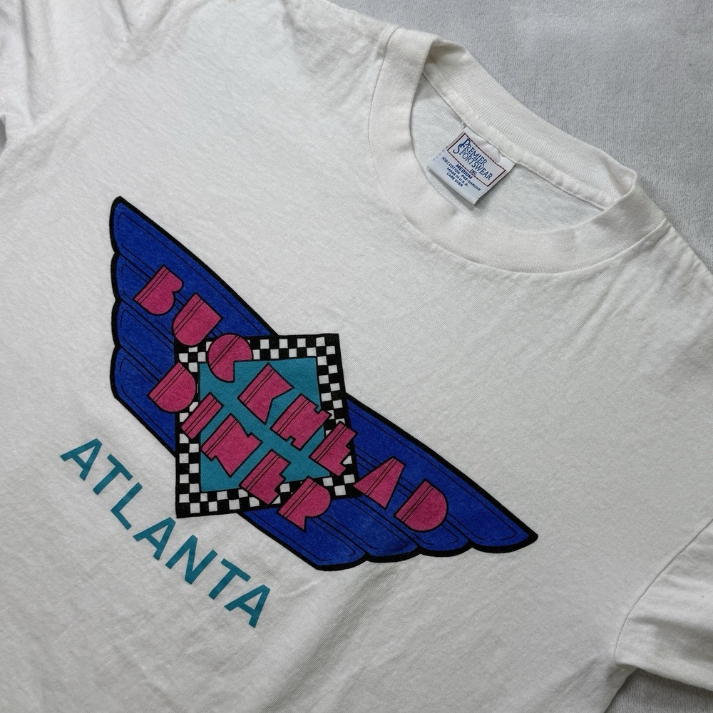 Vintage Buckhead‎ Diner Atlanta Graphic T Premier Sportswear M Single Stitch USA